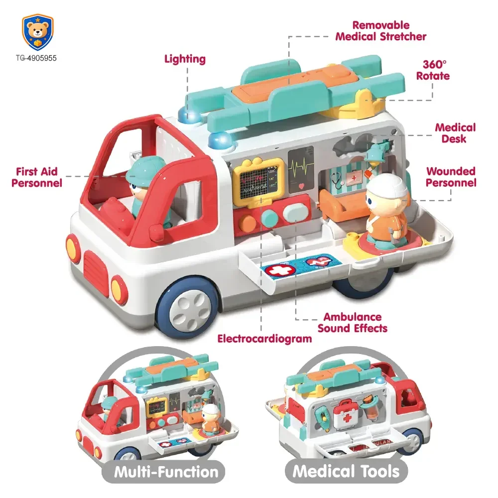 Rescue Ambulance Toy — product view 6