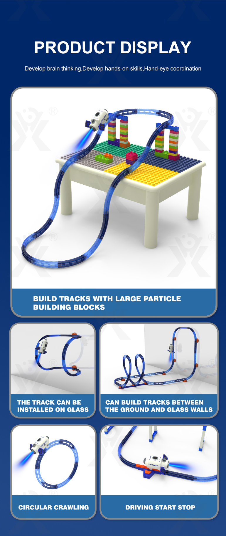 Spaceship Track Building Block (TG499150102) — product detail panel 2