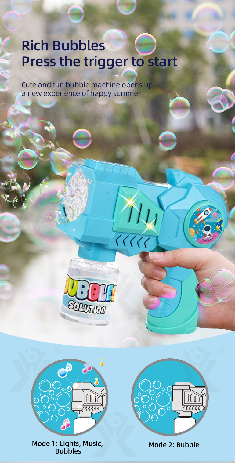 Porous Electric Bubble Gun Toy (TG4373020) — product detail panel 3
