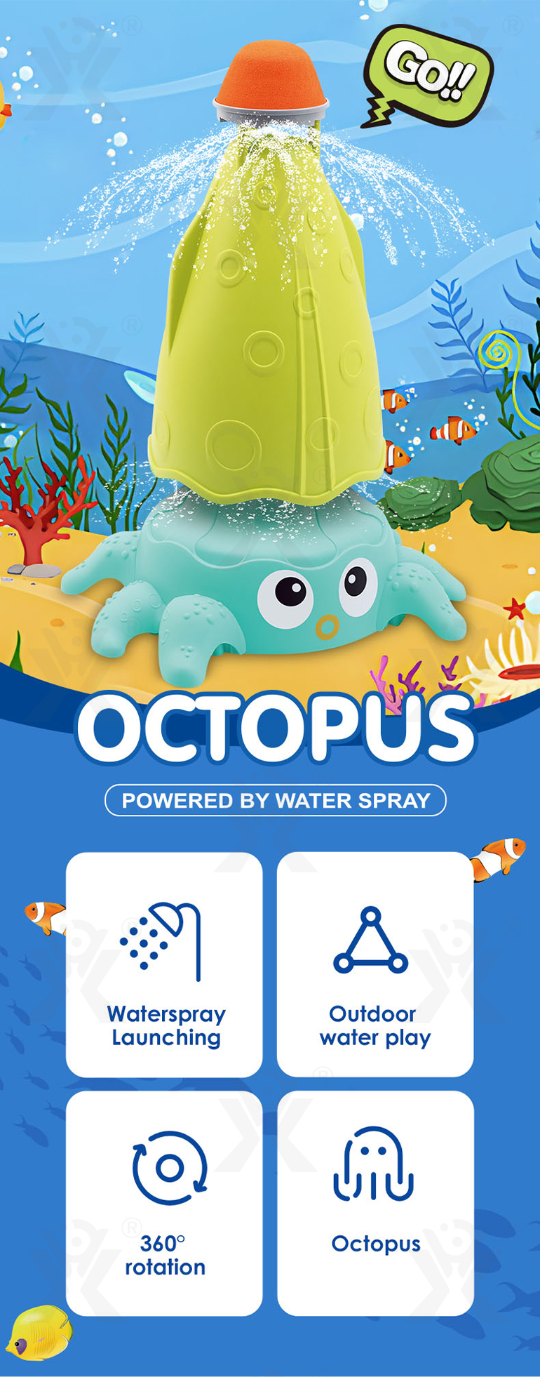 Octopus Sprinkler Toys (TG4262992) — product detail panel 1
