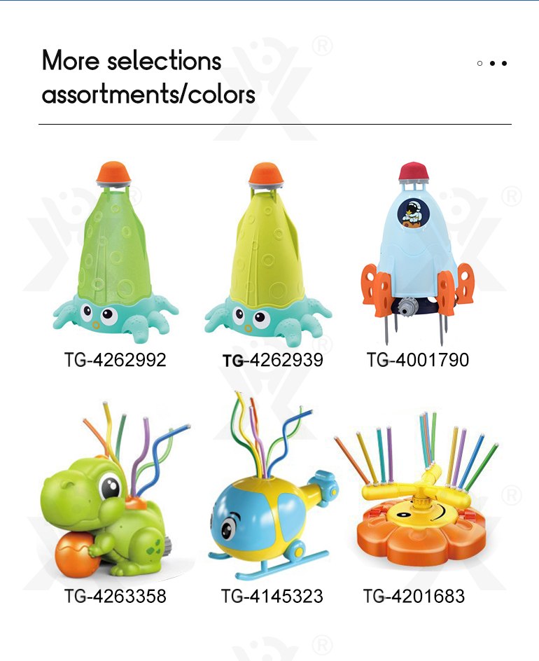 Octopus Sprinkler Toys (TG4262992) — product detail panel 10