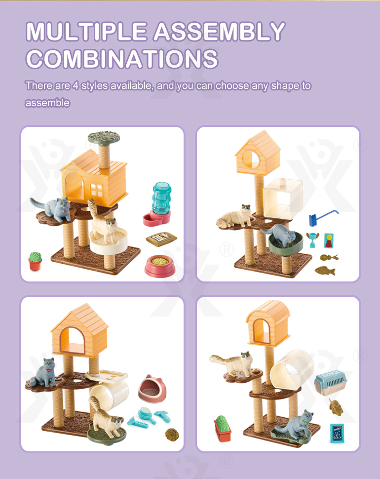 4-in-1 Pet House Toy Set (TG4193779) — product detail panel 2