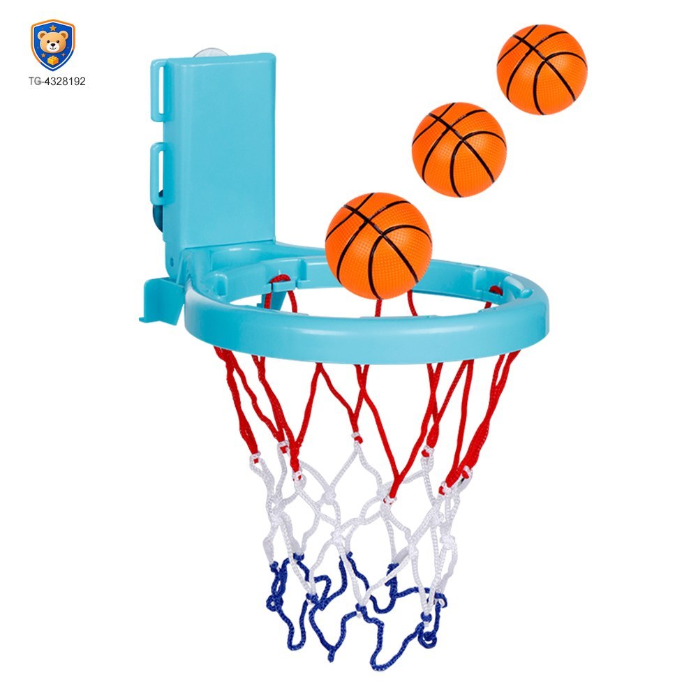 2-in-1 Kids’ Bath Basketball Hoop Toy with Suction Cups & Straps — product view 8