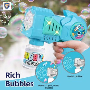 Porous Electric Bubble Gun Toy