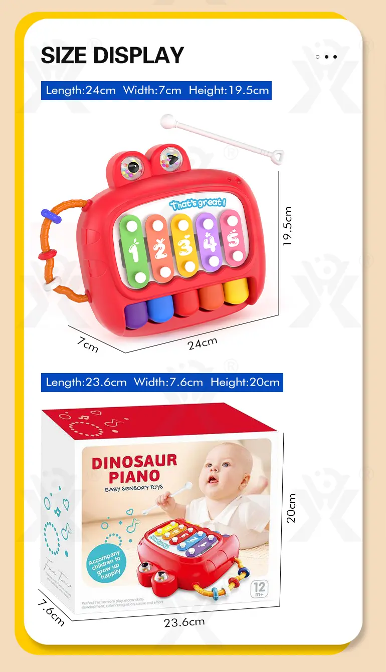 Kids Interactive Xylophone & Piano Toy (TG4330913) — product detail panel 11