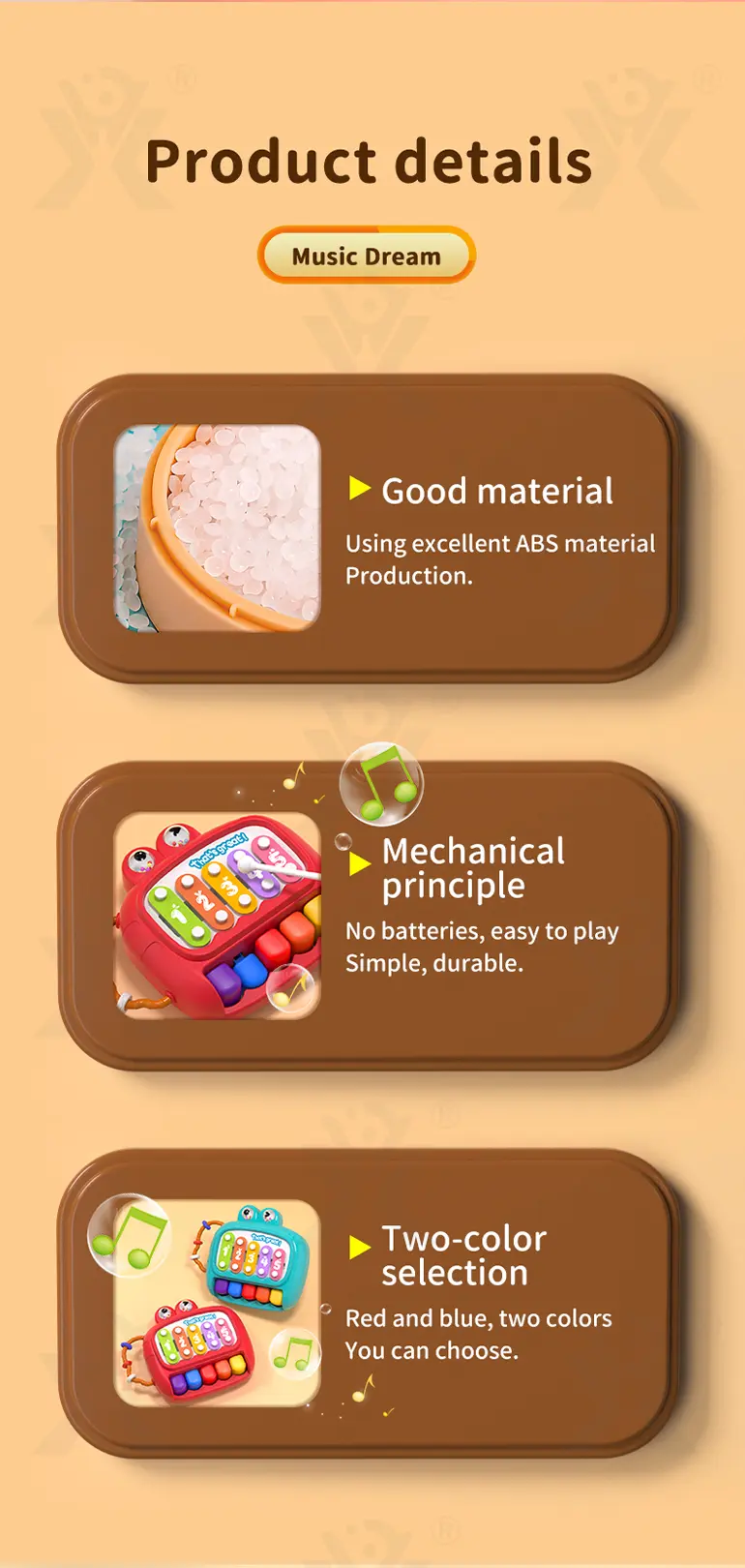 Kids Interactive Xylophone & Piano Toy (TG4330913) — product detail panel 9