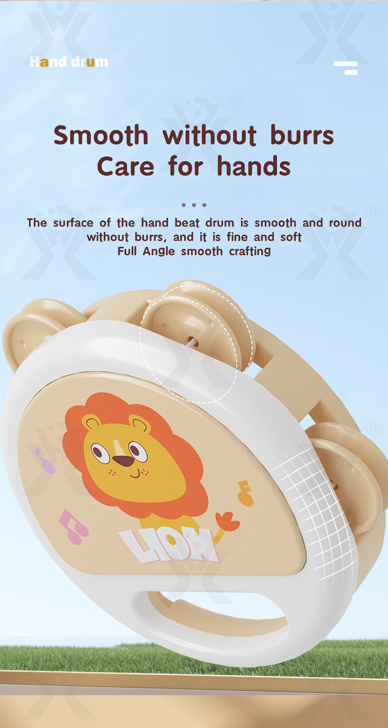 Baby Hand Drum Toy with Shake & Clap Sounds (TG4301261) — product detail panel 3
