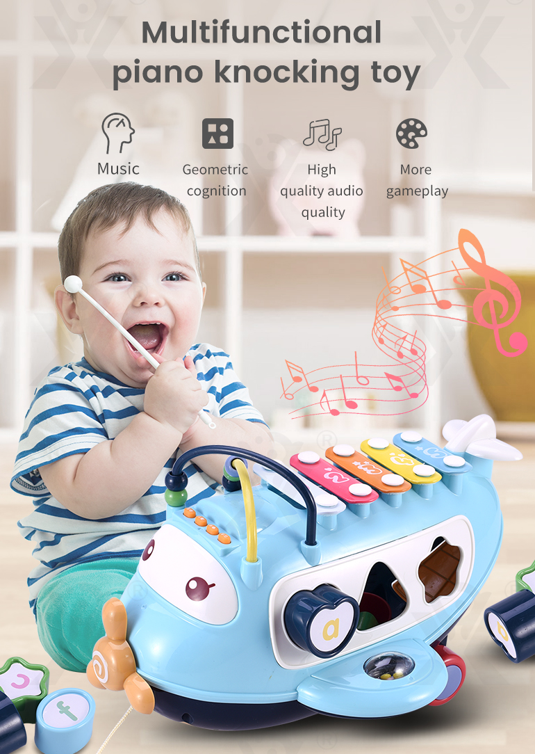 Multi-Functional Piano Knocking Toy for Early Learning (TG4290327) — product detail panel 1