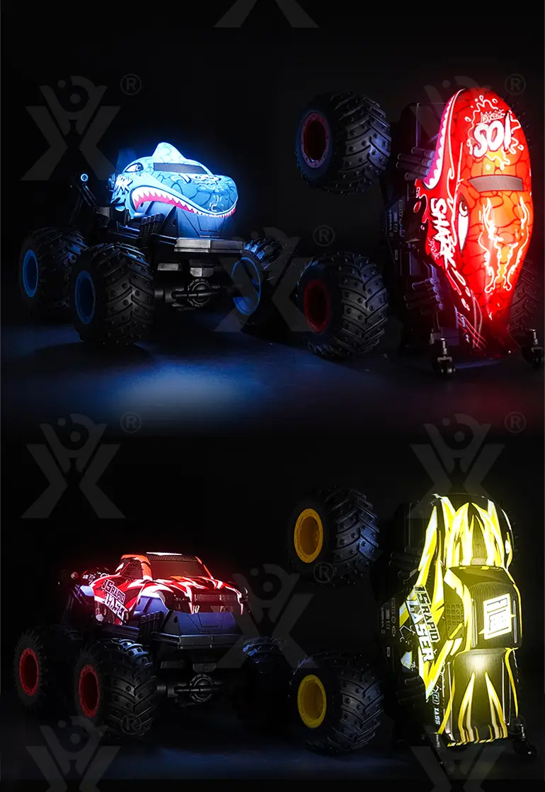 RC Stunt Dancing Car Toy with LED Light, Music (TG4003089) — product detail panel 10