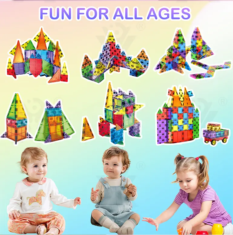 Magnetic Block Toy, Portable, 32 PCS, For Kids and Parents Collaboration Play, STEM Toy (TG5041630) — product detail panel 5