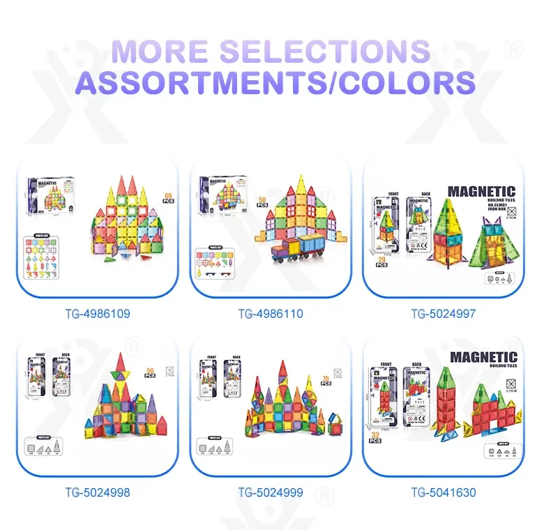 Magnetic Block Toy, Portable, 32 PCS, For Kids and Parents Collaboration Play, STEM Toy (TG5041630) — product detail panel 7
