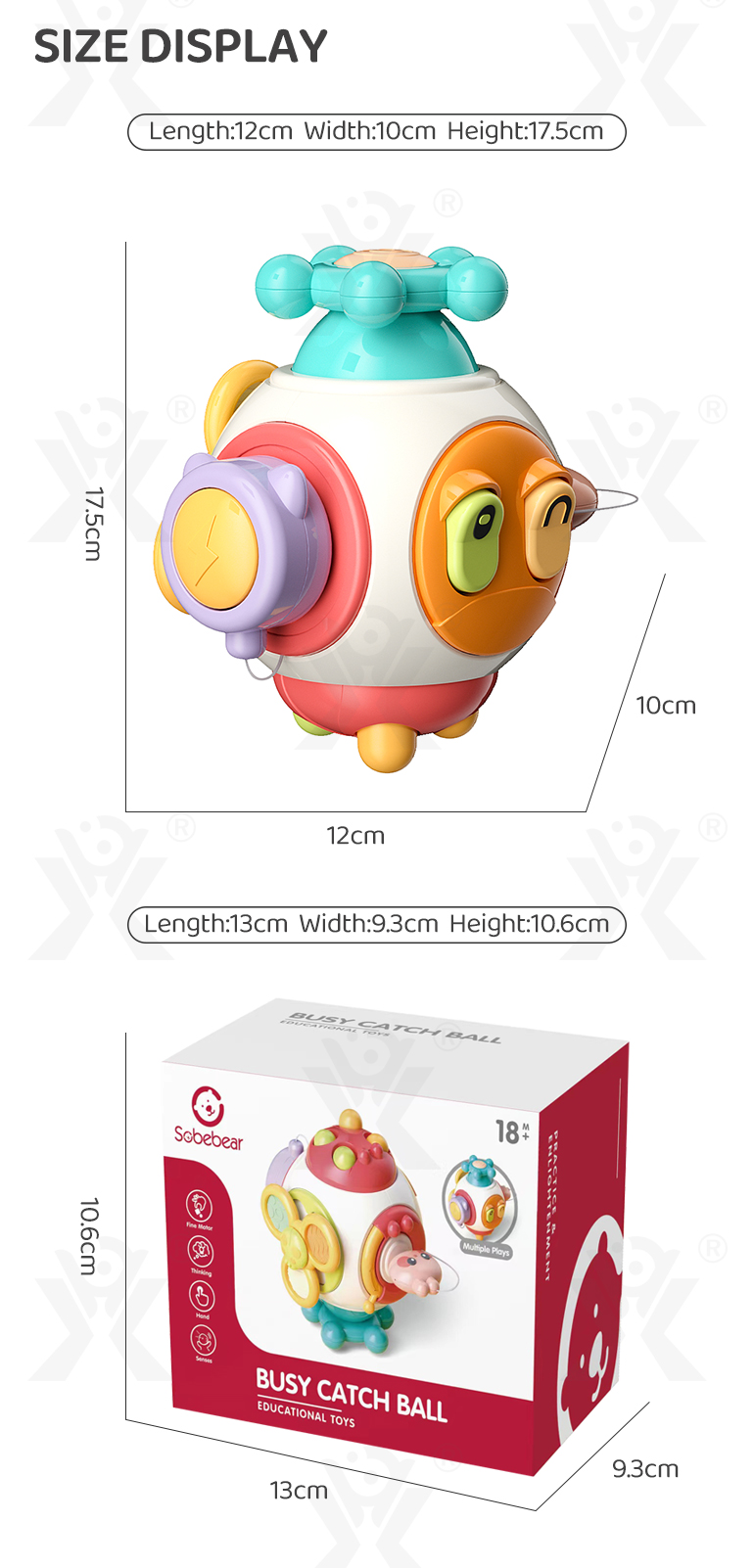 Busy Ball Toys For Kids Playing (TG4057011) — product detail panel 9