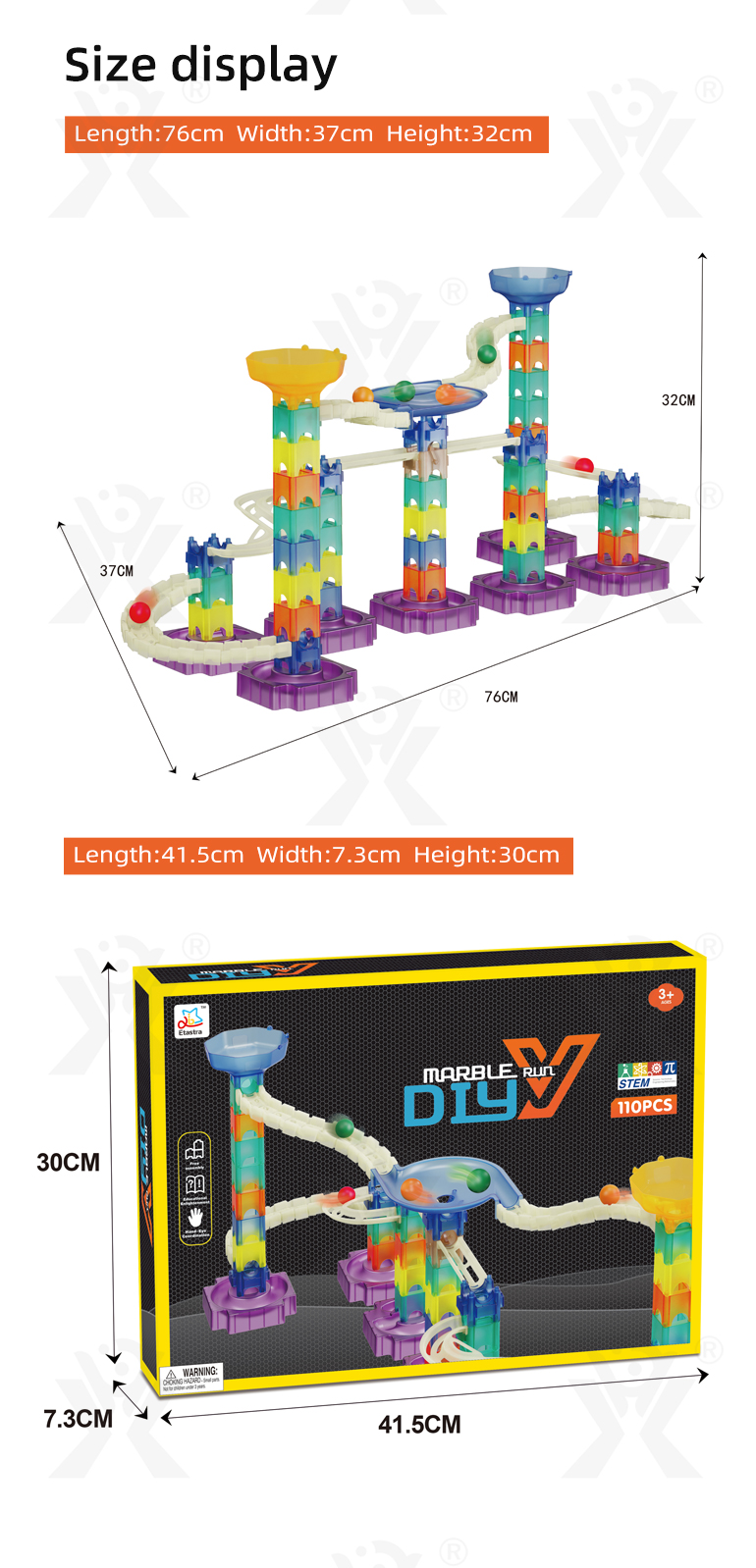 Marble Race Track Toy (TG4048717) — product detail panel 7