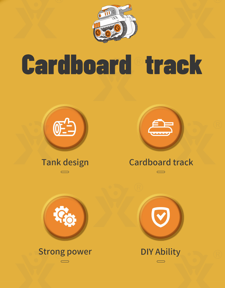 DIY Tank Cardboard Track Toy (TG4309141) — product detail panel 1