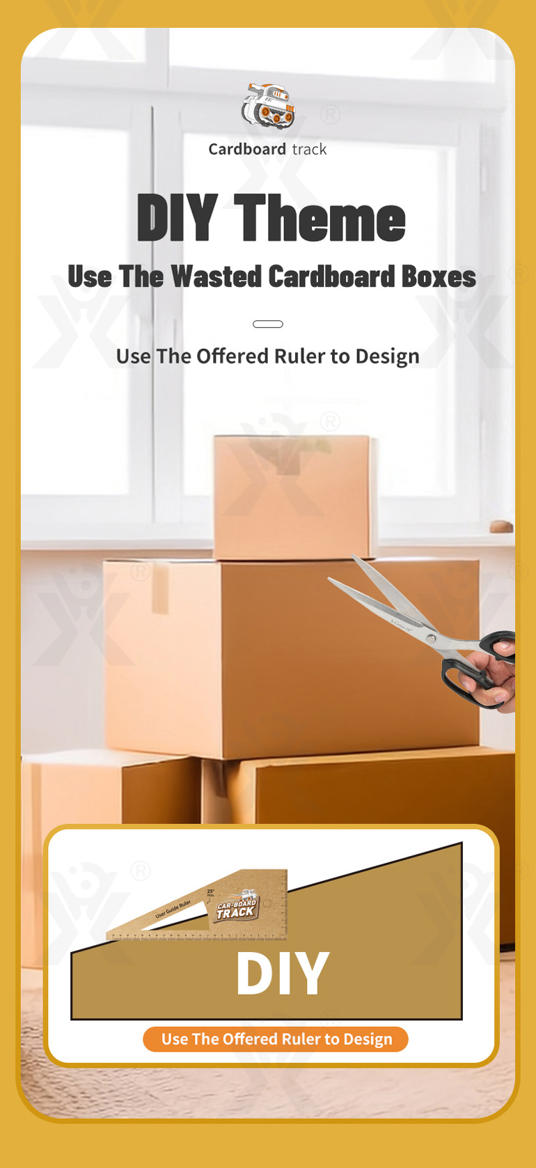 DIY Tank Cardboard Track Toy (TG4309141) — product detail panel 8