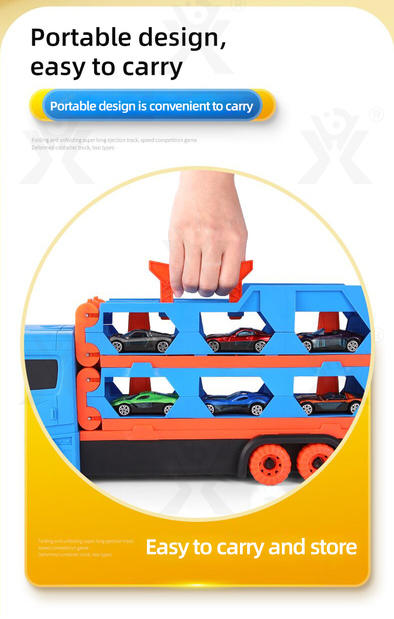 Deformable Track Ejection Car, Supports One-on-one Racing (TG3987209) — product detail panel 9