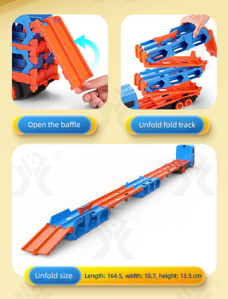 Deformable Track Ejection Car, Supports One-on-one Racing (TG3987209) — product detail panel 3