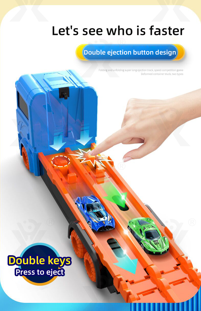 Deformable Track Ejection Car, Supports One-on-one Racing (TG3987209) — product detail panel 4