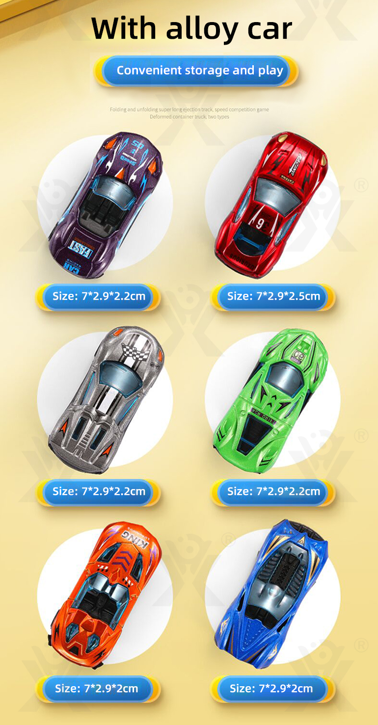 Deformable Track Ejection Car, Supports One-on-one Racing (TG3987209) — product detail panel 6