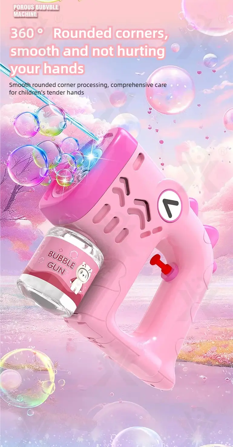 2-in-1 Dinosaur Bubble Water Gun Toy For Kids (TG4879029) — product detail panel 5