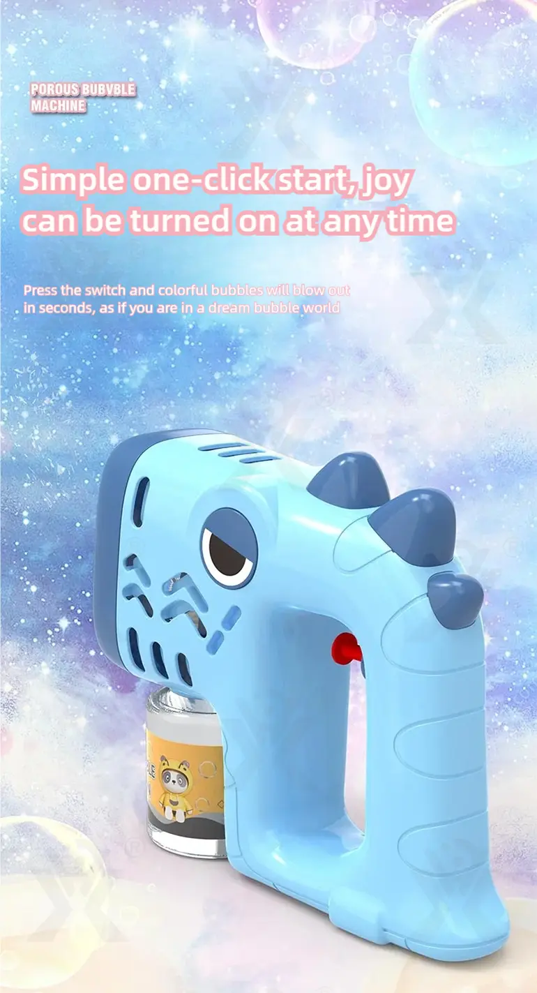 2-in-1 Dinosaur Bubble Water Gun Toy For Kids (TG4879029) — product detail panel 6