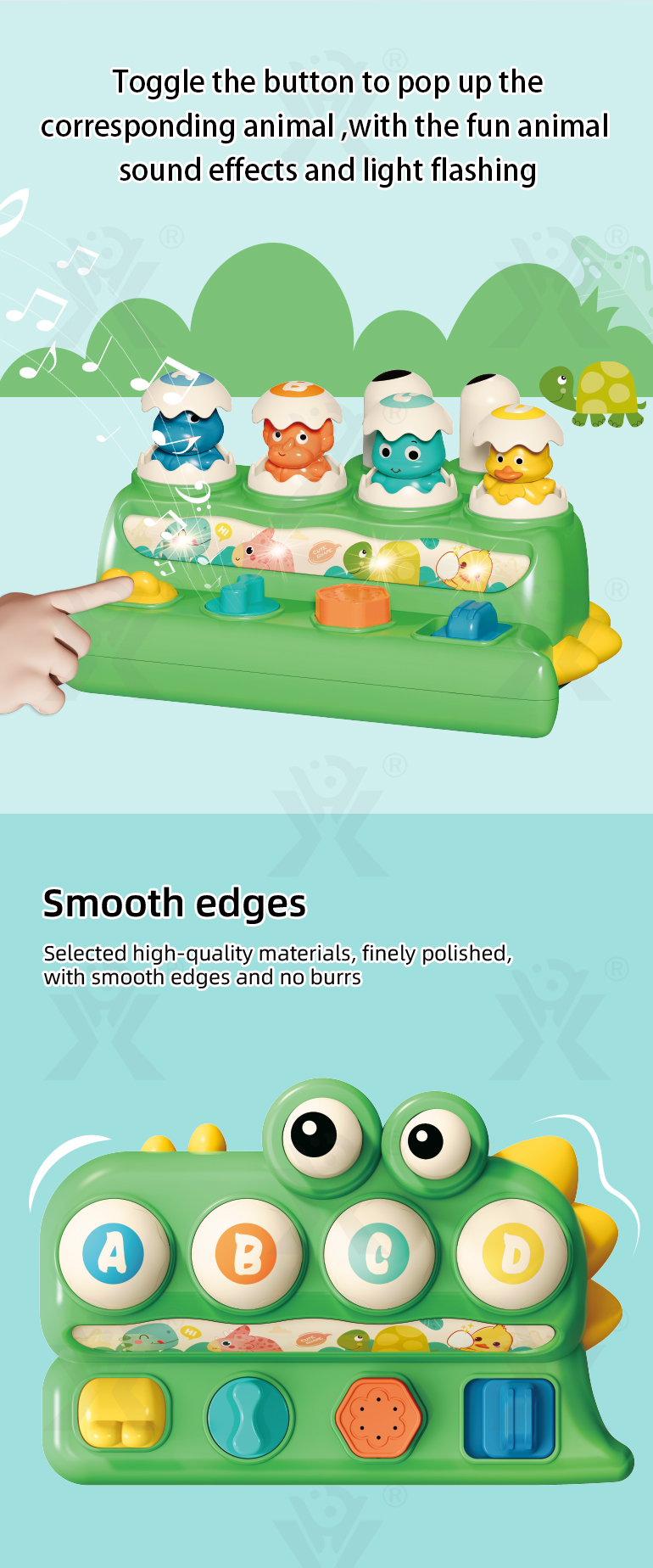 Whack-a-Mole Toy Dinosaur Style (TG4405055) — product detail panel 3