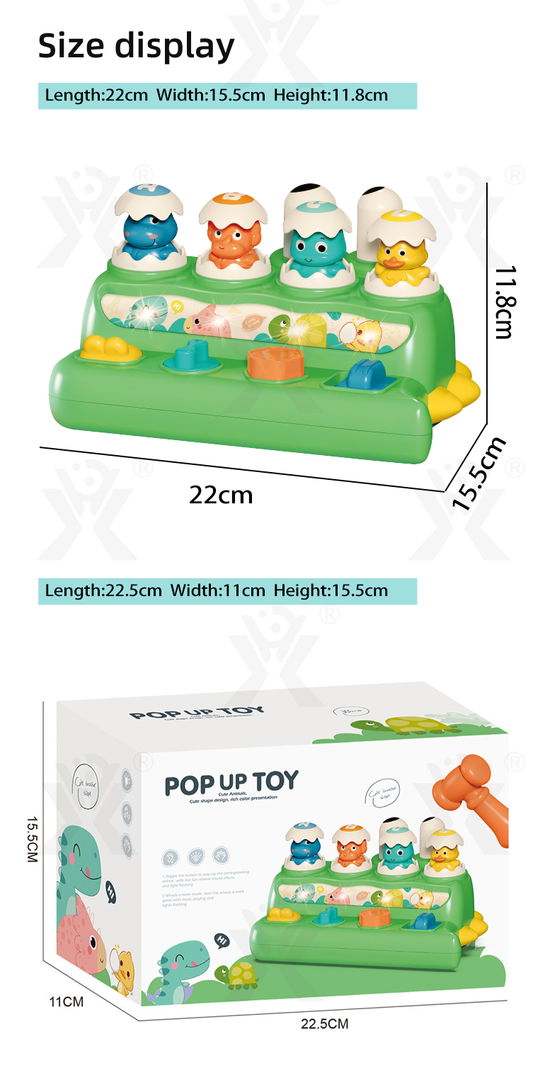 Whack-a-Mole Toy Dinosaur Style (TG4405055) — product detail panel 6