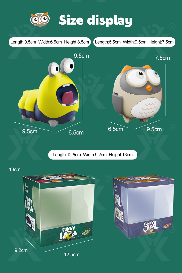 Electric Swinging Cartoon Caterpillar Toys Doll (TG3999978) — product detail panel 6