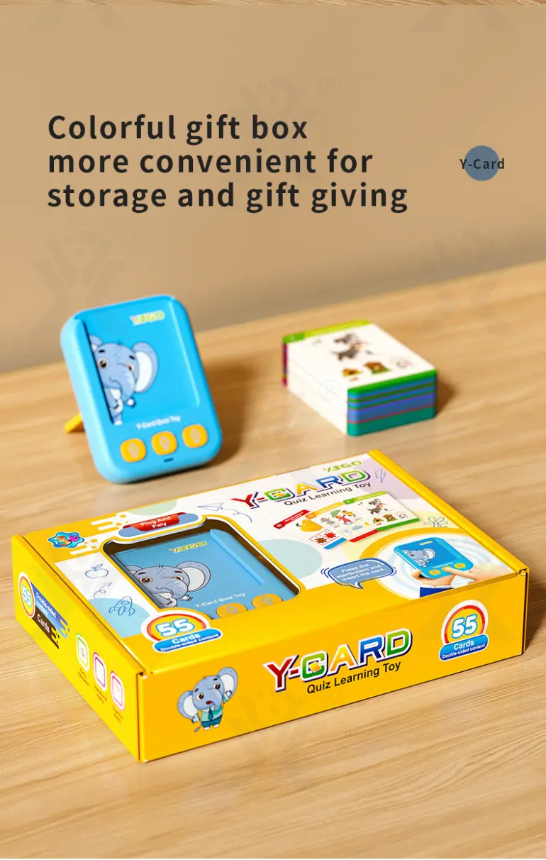 Interactive Multi-Language Card Learning Machine with 110 Knowledge Points (TG4257861) — product detail panel 5