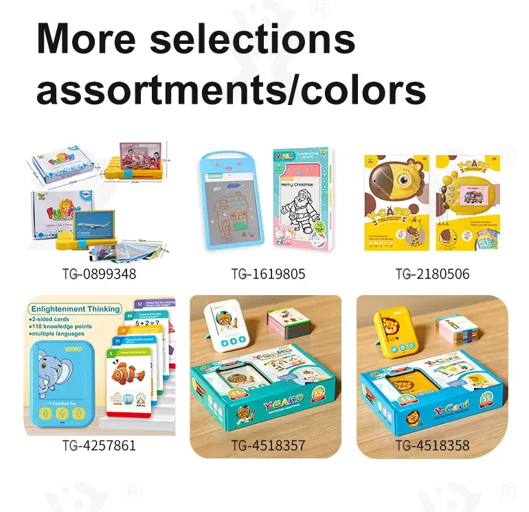 Interactive Multi-Language Card Learning Machine with 110 Knowledge Points (TG4257861) — product detail panel 7