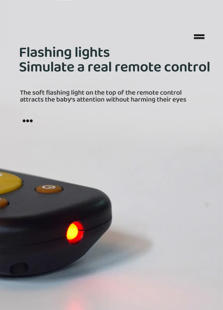 Baby Remote Control Toy with Multi-Language Learning & Teething-Safe Design (TG4465380) — product detail panel 6