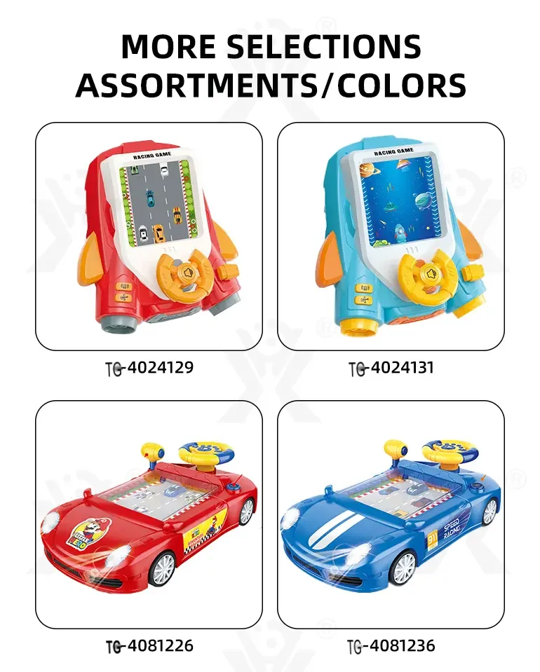 2-in-1 Driving & Space Flight Simulation Toy with Lights, Sounds, and Interactive Controls (TG4024130) — product detail panel 10