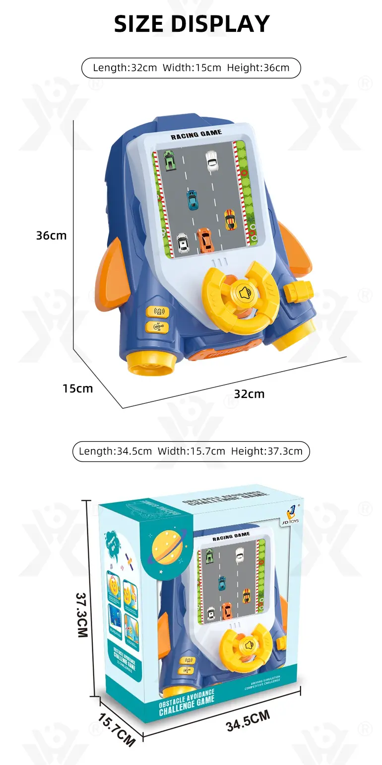 2-in-1 Driving & Space Flight Simulation Toy with Lights, Sounds, and Interactive Controls (TG4024130) — product detail panel 11