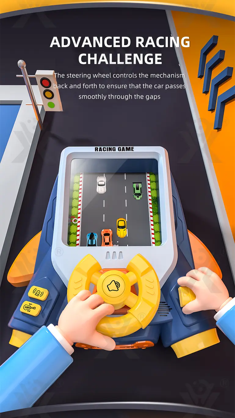 2-in-1 Driving & Space Flight Simulation Toy with Lights, Sounds, and Interactive Controls (TG4024130) — product detail panel 3