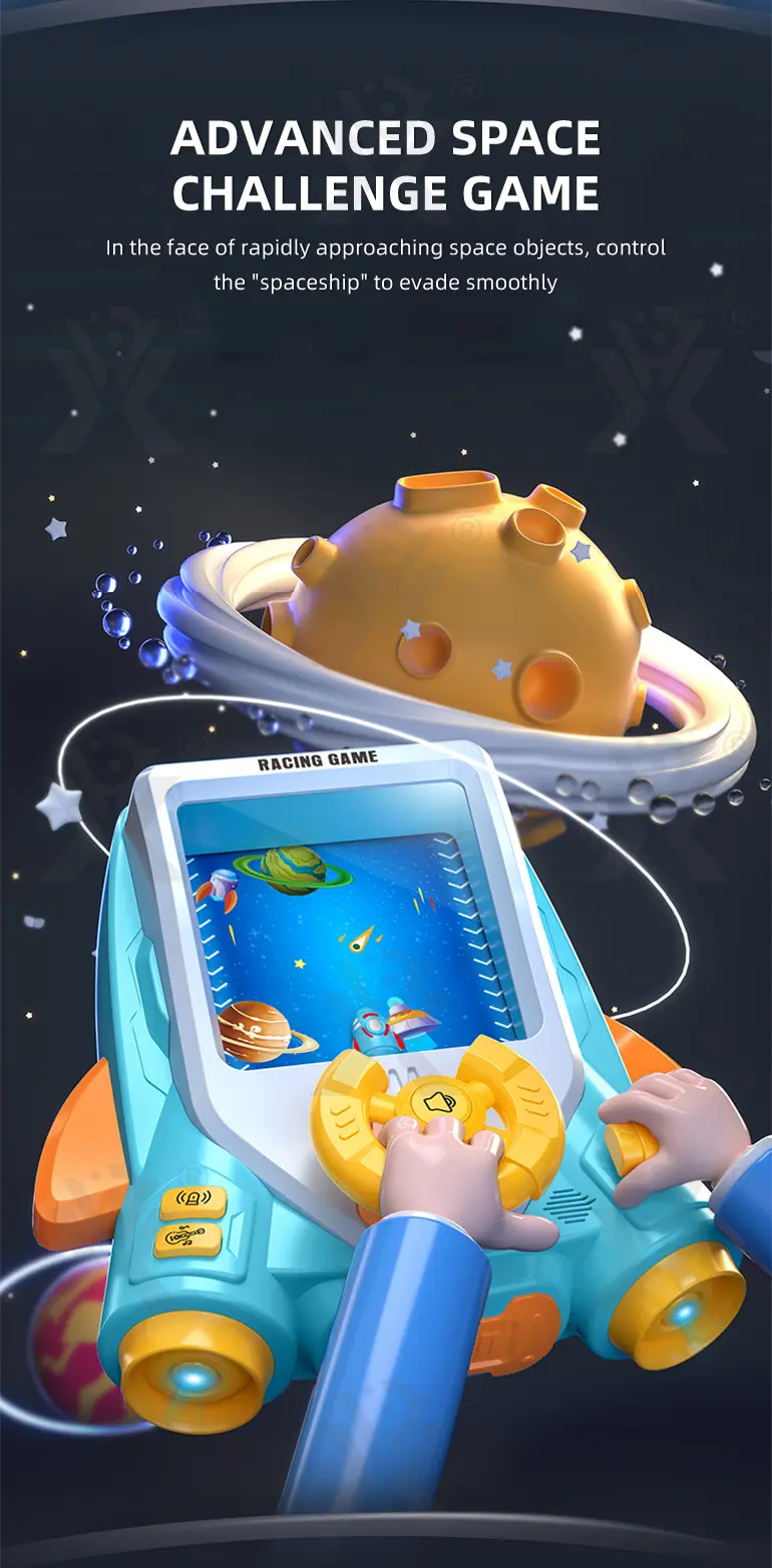 2-in-1 Driving & Space Flight Simulation Toy with Lights, Sounds, and Interactive Controls (TG4024130) — product detail panel 5