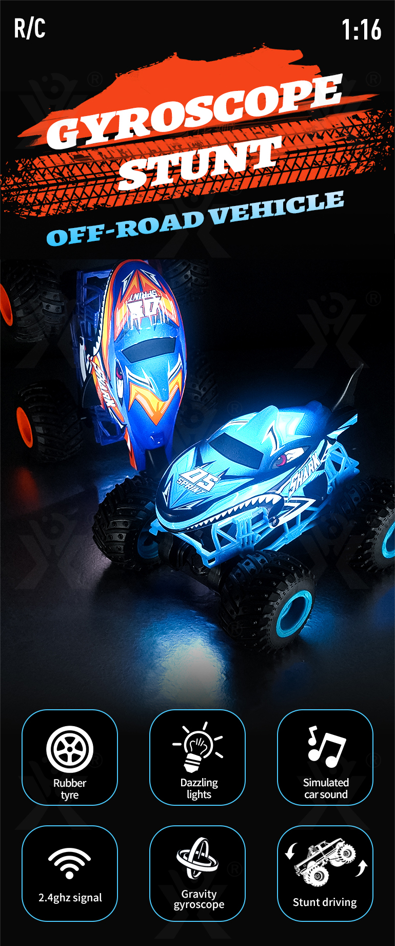 Gyro Stunt Buggy Toy (TG4003085) — product detail panel 1