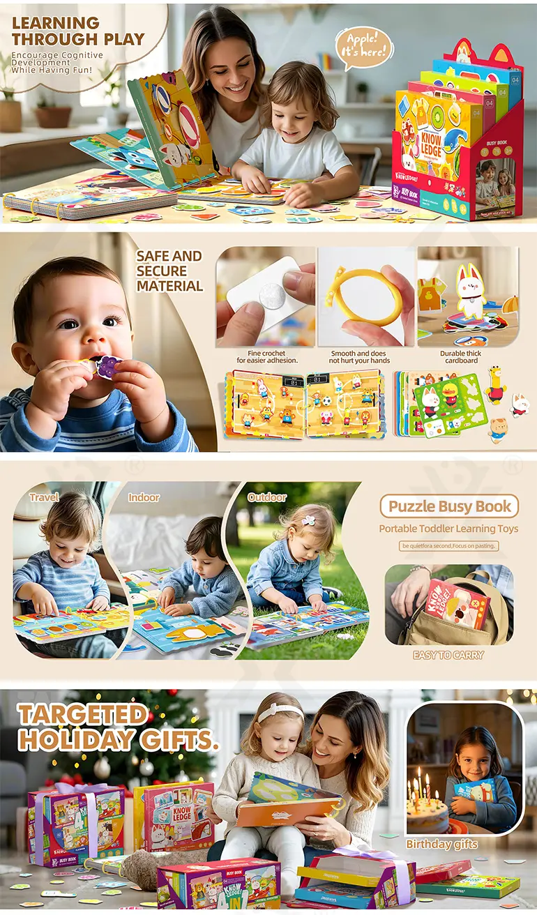 Magic Sticker Book for Kids with Four Learning Themes & Reusable Design (TG4857047) — product detail panel 2