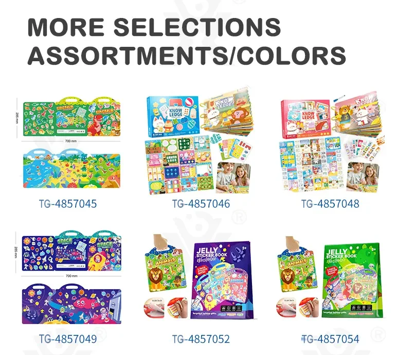 Magic Sticker Book for Kids with Four Learning Themes & Reusable Design (TG4857047) — product detail panel 3