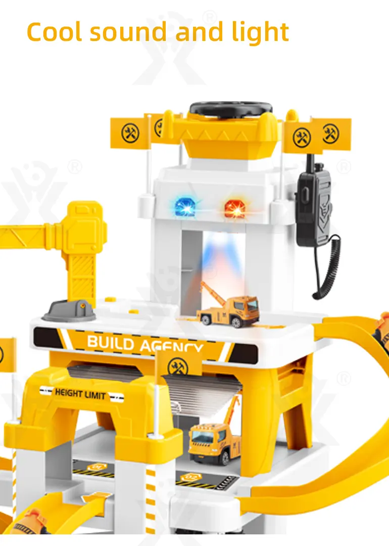 Engineering Parking Lot Toy with Lights, Sounds & Interactive Features (TG3990757) — product detail panel 2