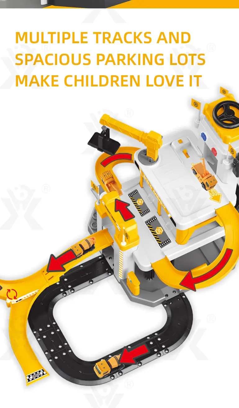 Engineering Parking Lot Toy with Lights, Sounds & Interactive Features (TG3990757) — product detail panel 4