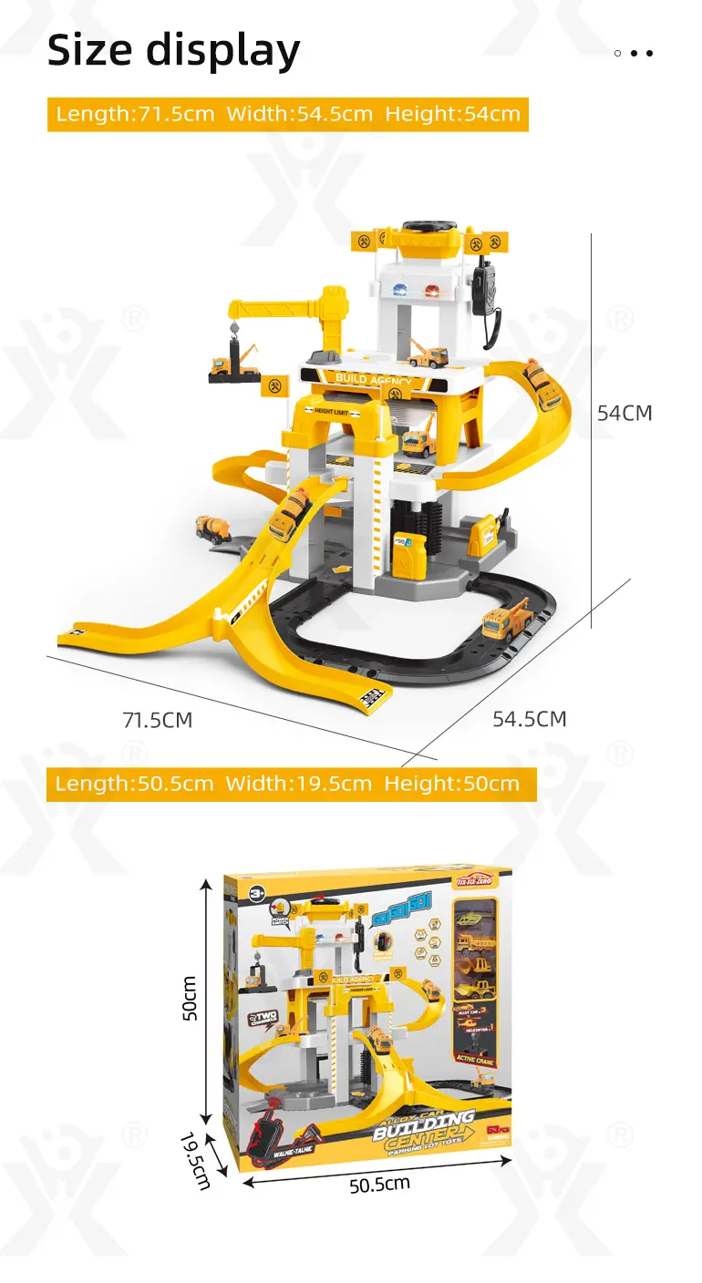 Engineering Parking Lot Toy with Lights, Sounds & Interactive Features (TG3990757) — product detail panel 7
