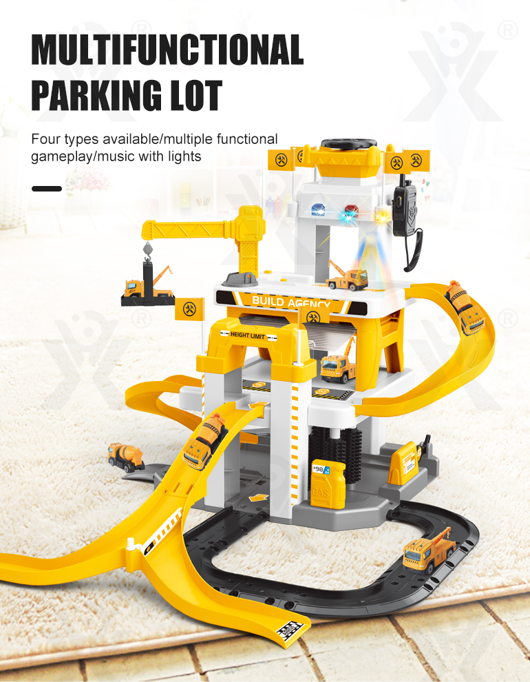 Parking Lot Toy With Multi-Scenario Play (TG3990755) — product detail panel 1