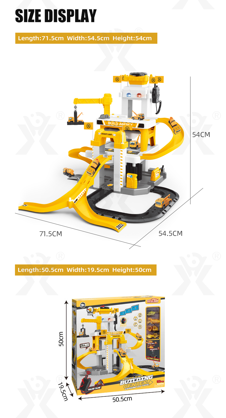 Parking Lot Toy With Multi-Scenario Play (TG3990755) — product detail panel 11
