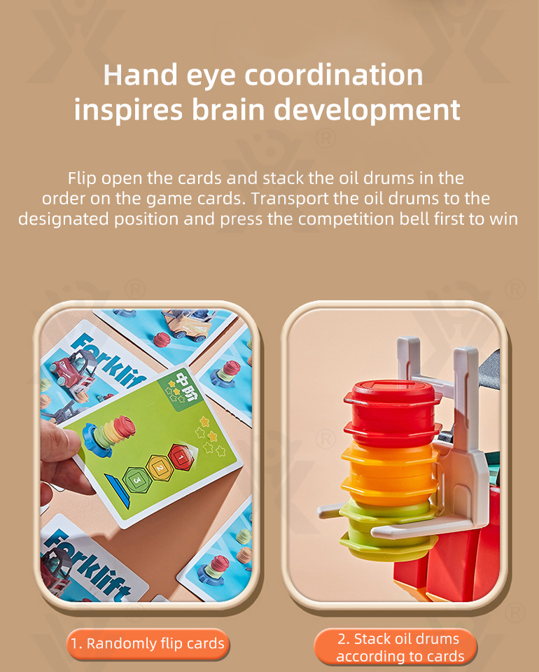 Forklift Challenge Game Toy for Memory & Coordination (TG4277501) — product detail panel 3