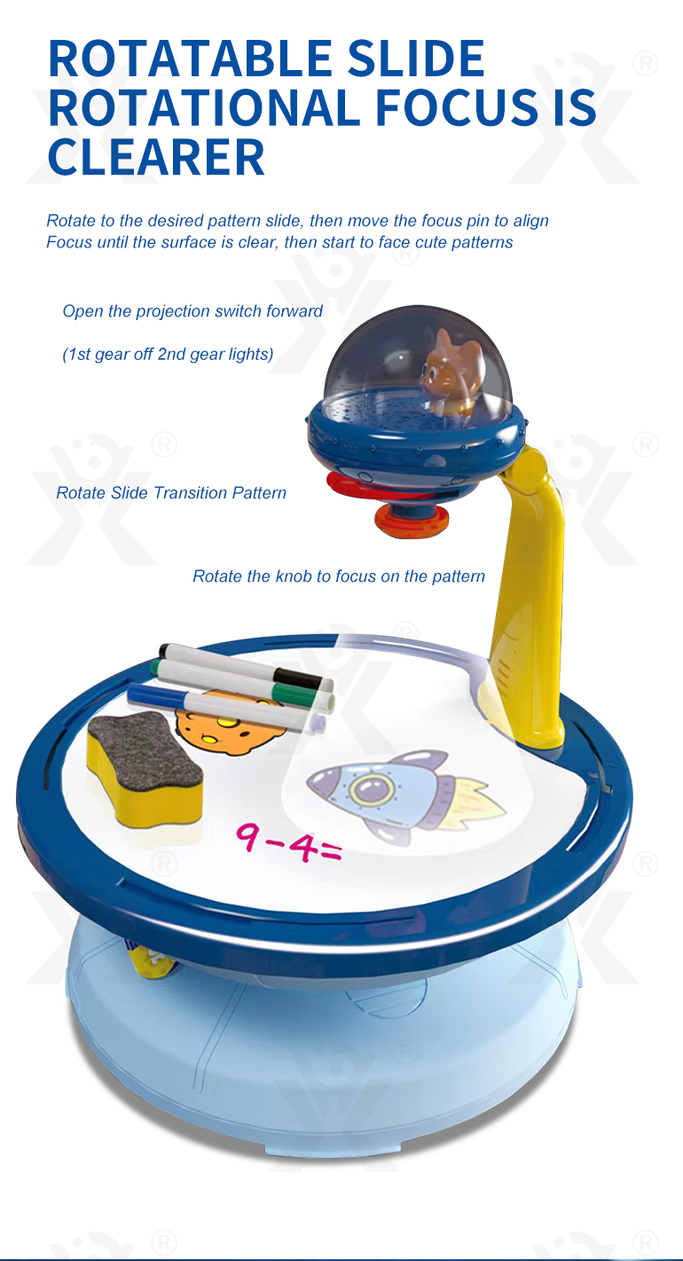 Drawing Table Toy With Projection For Children (TG4027124) — product detail panel 2