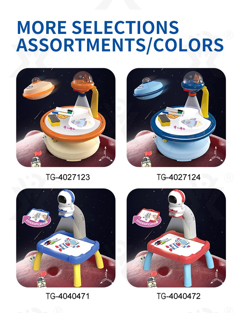 Drawing Table Toy With Projection For Children (TG4027124) — product detail panel 6