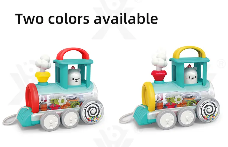 Push-Pull Small Train Toy With Smoke, Gears & Rotating Bead (TG4002047) — product detail panel 8