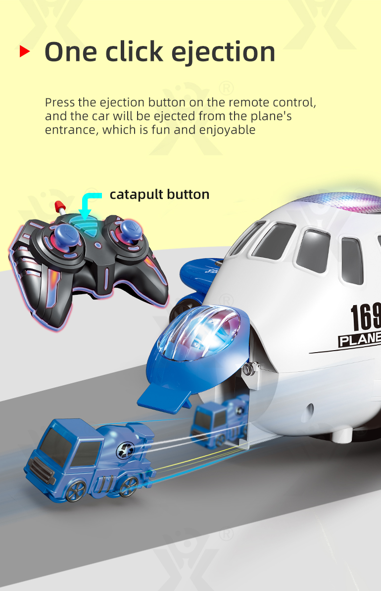 Aircraft Toy with RC Drive & One-Click Launch (TG4305649) — product detail panel 2