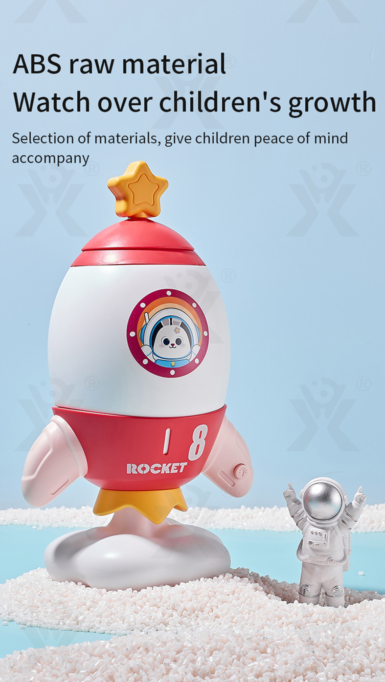 Rocket Piggy Bank Toy with Night Light (TG400753702) — product detail panel 8