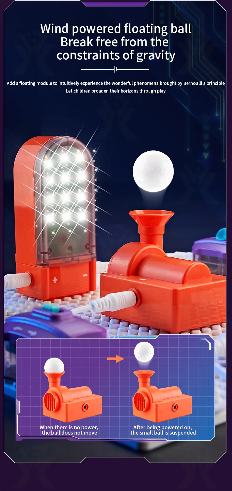Electronic Bricks With 100+ Circuit Experiments (TG4124842) — product detail panel 10